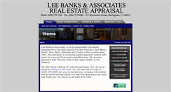 Desktop Screenshot of leebanks.com