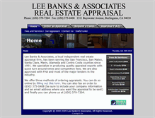 Tablet Screenshot of leebanks.com